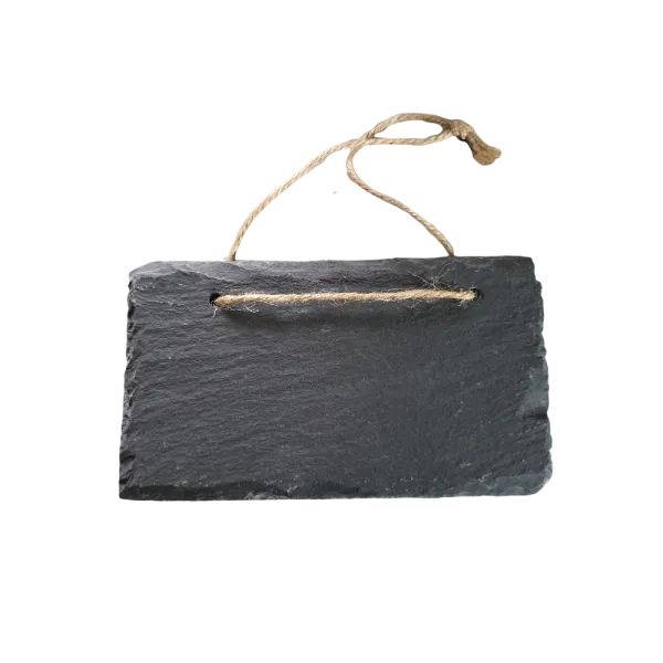 Leisteen Muurhanger Klein 16x9cm