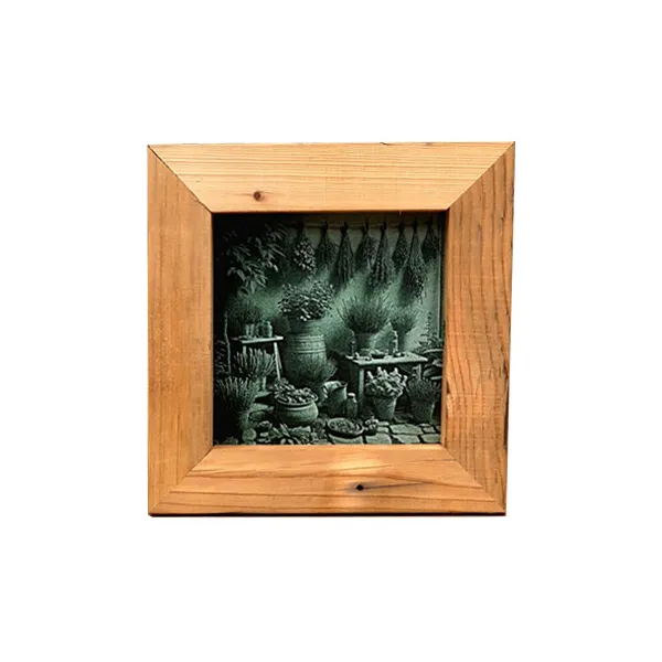 Canvas Kruidenhoekje 20x20 cm