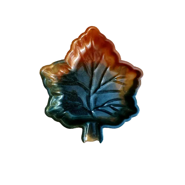 Bladschaaltje Resin Herfsttint
