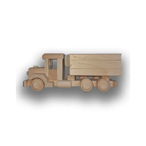 Houten Vrachtwagen Spaarpot (Serie 2)