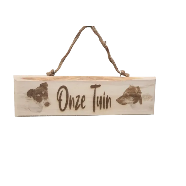 Gerecycled Houten Bord Middel Graveren