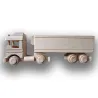 Houten Vrachtwagen met Oplegger Spaarpot