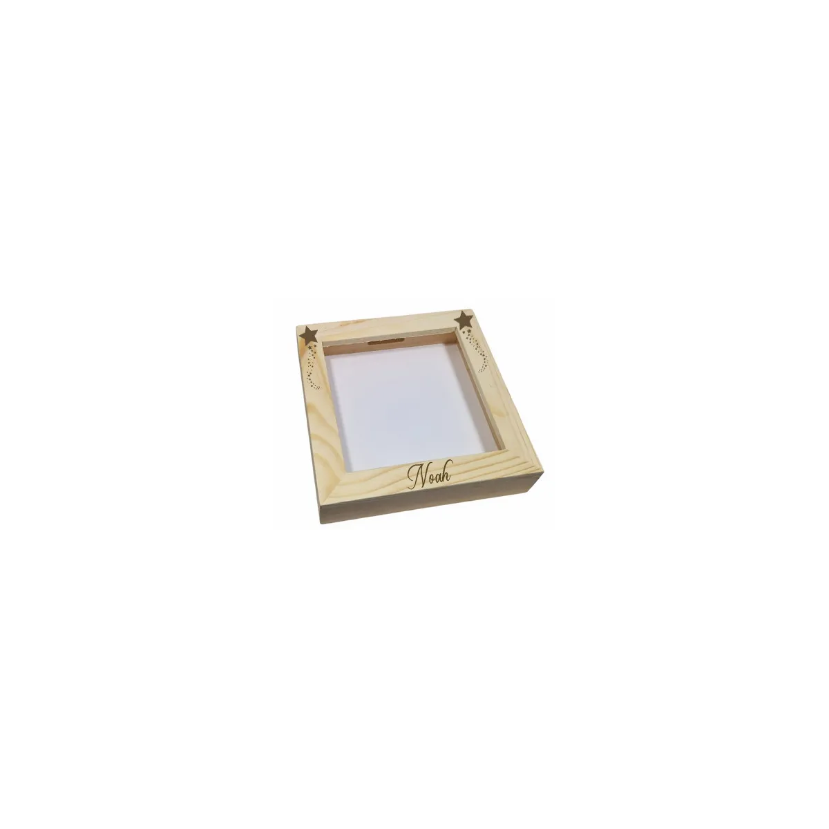 Plexiglas Spaarpot Middel