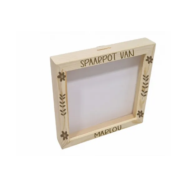 Plexiglas Spaarpot Groot