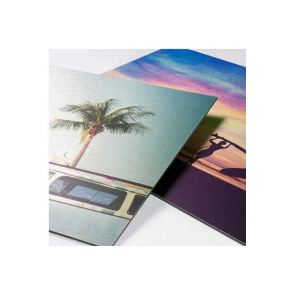 Foto op Aluminium Vierkant