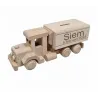 Houten Vrachtwagen Spaarpot (Serie 1)