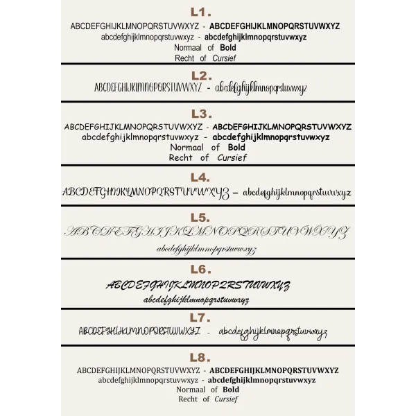 Wijnfles Moscato Graveren