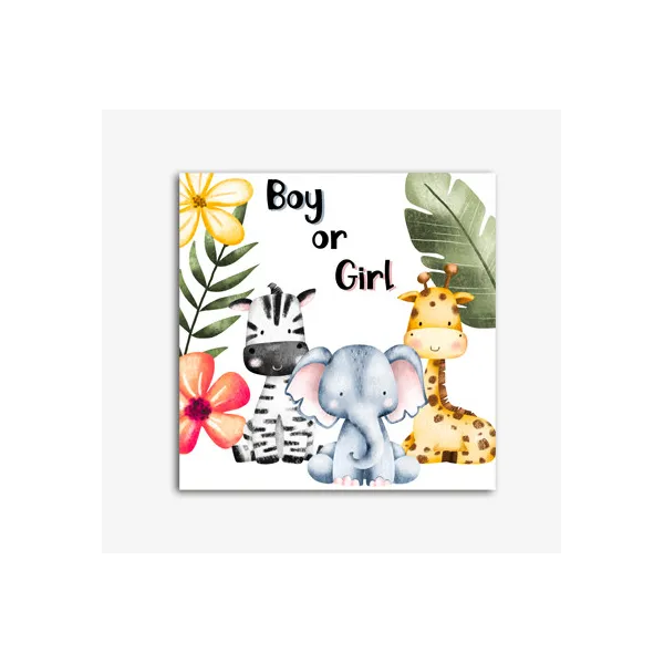 Gender Reveal Borden op Maat