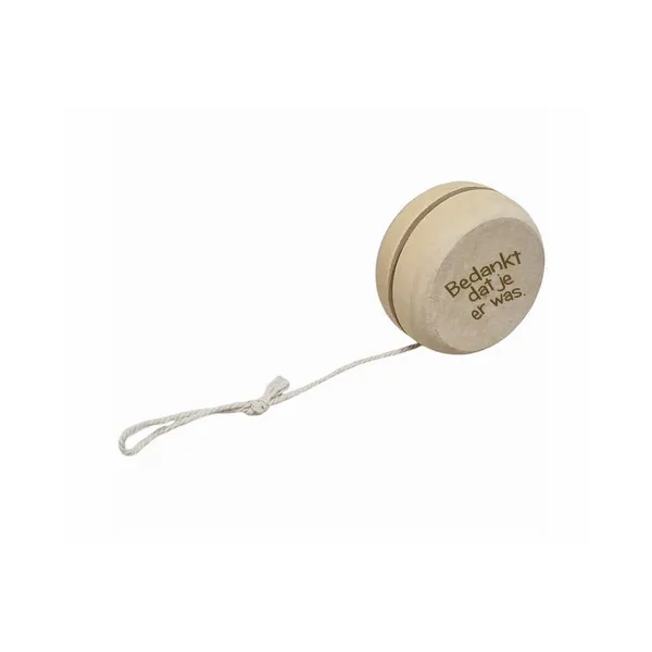 Houten Jojo Graveren