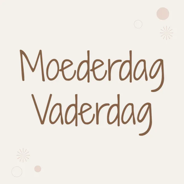 Originele Moederdag & Vaderdag Cadeaus