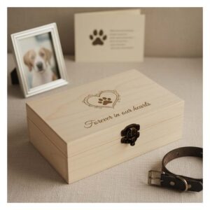 Houten Bewaarkistje met Sluiting