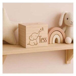 Unieke Moderne Spaarpot Vierkant