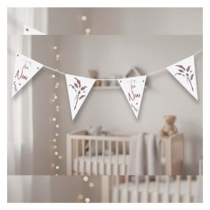 luxe driehoekige vlaggenlijn met eigen ontwerp